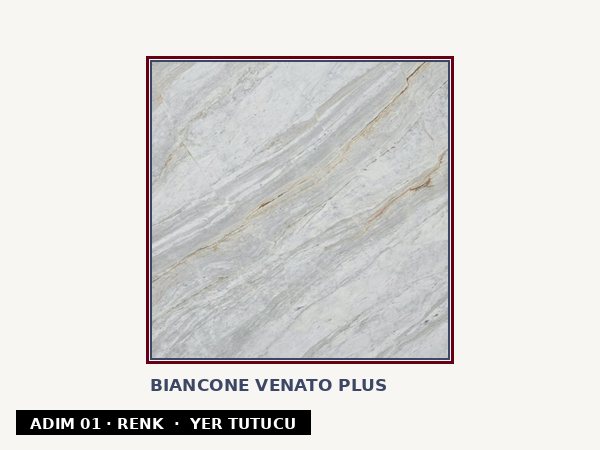 Biancone Venato Plus — Start with color: Biancone Venato Plus