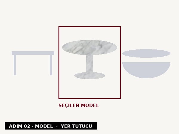 Biancone Venato Plus — Choose the model of furniture you desire