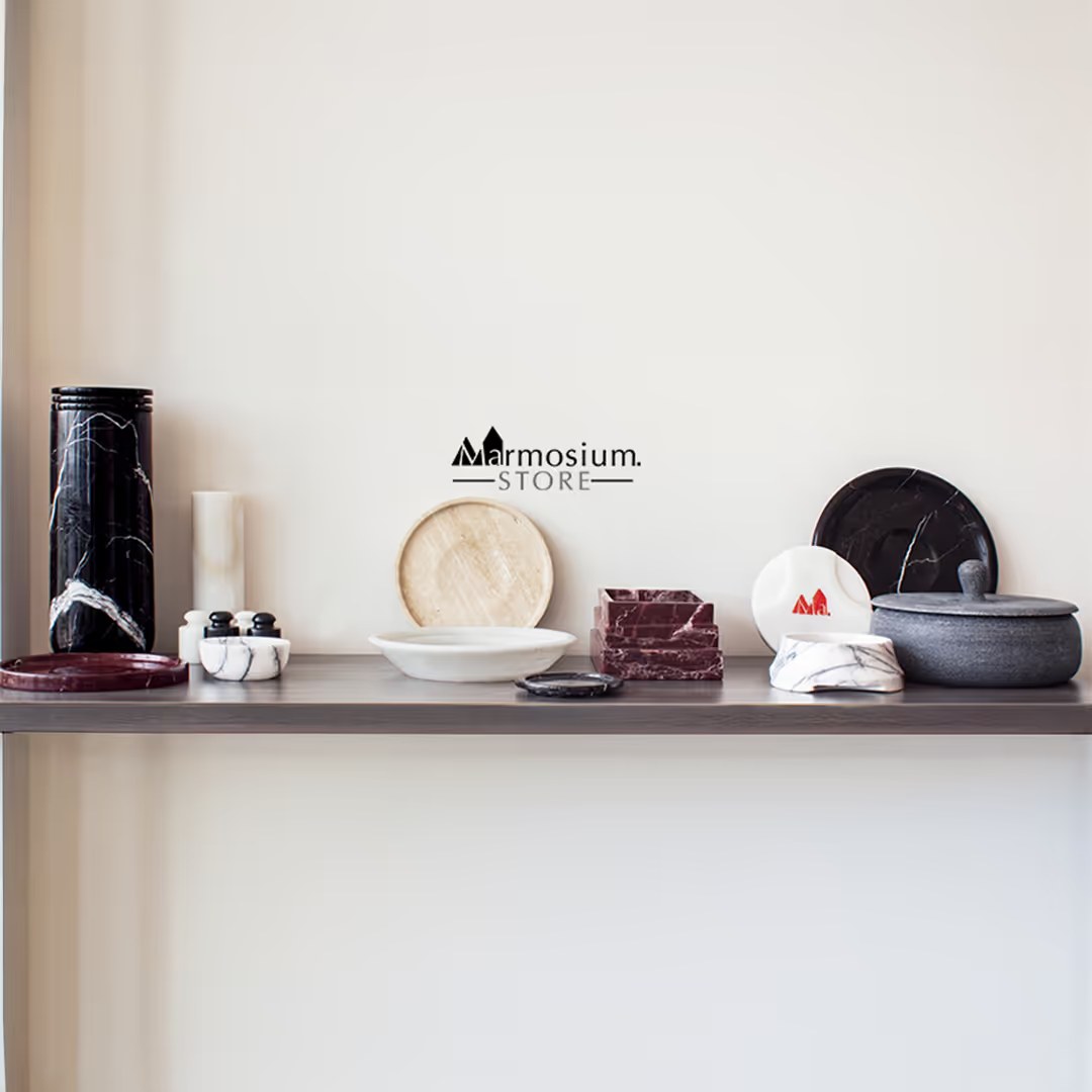 Marmosium Store showroom shelf